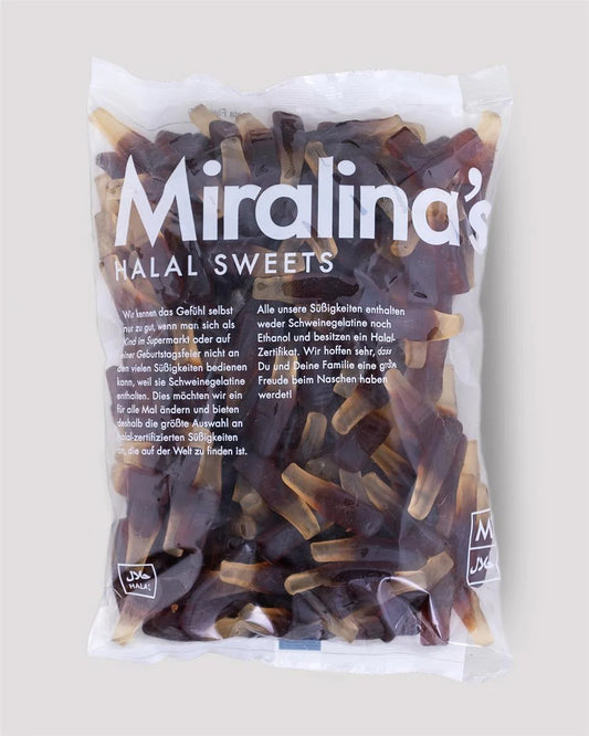 Cola Flaschen - MIRALINA'S Halal Sweets 500g