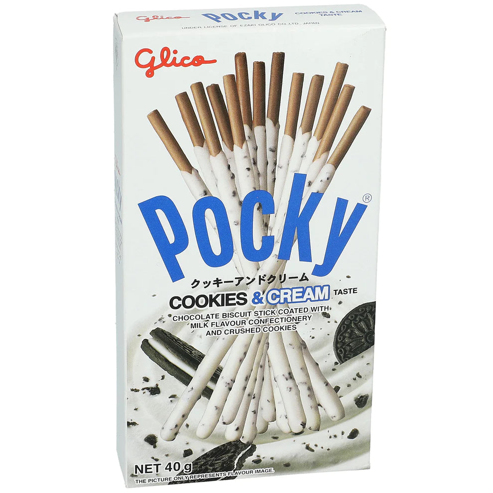 Pocky Cookie &amp; Cream 40g