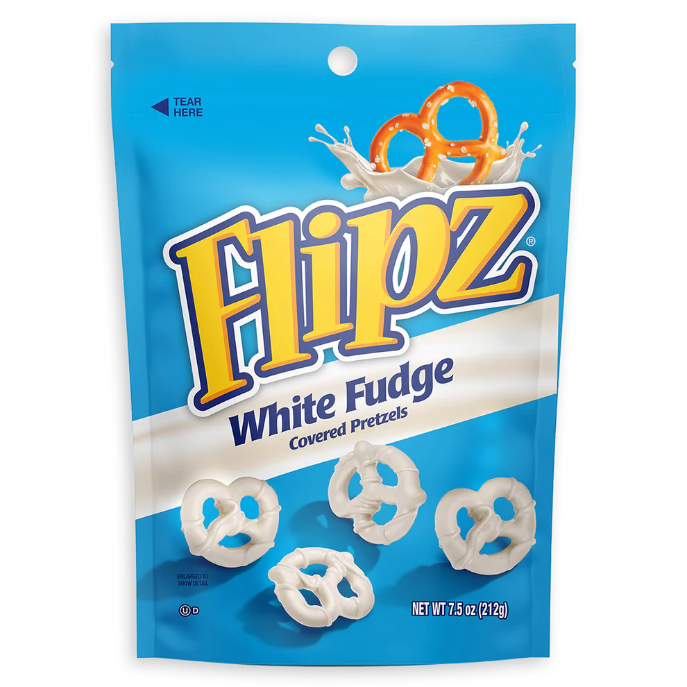 Flipz White Chocolate Pretzels 90g