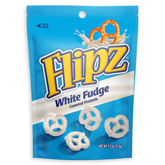 Flipz White Chocolate Pretzels 90g