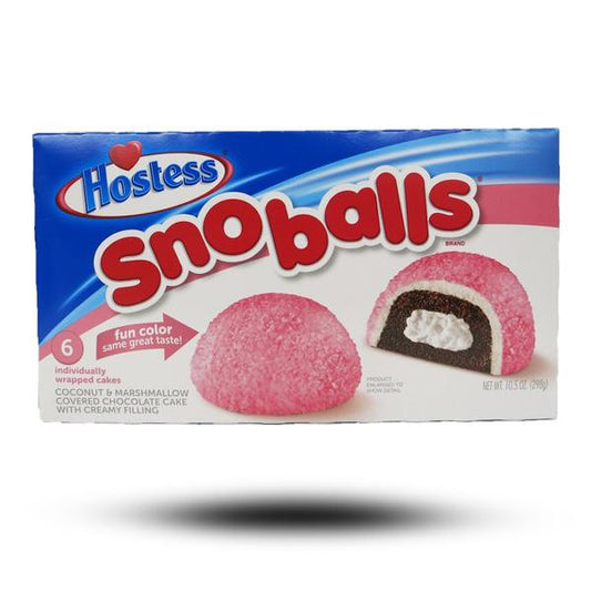 Hostess Snoballs Pink Pack of 6 298g