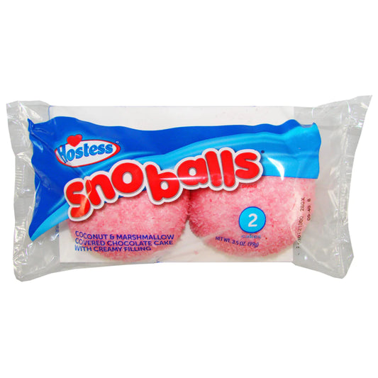 Hostess Snoballs 2 pieces pink 99g