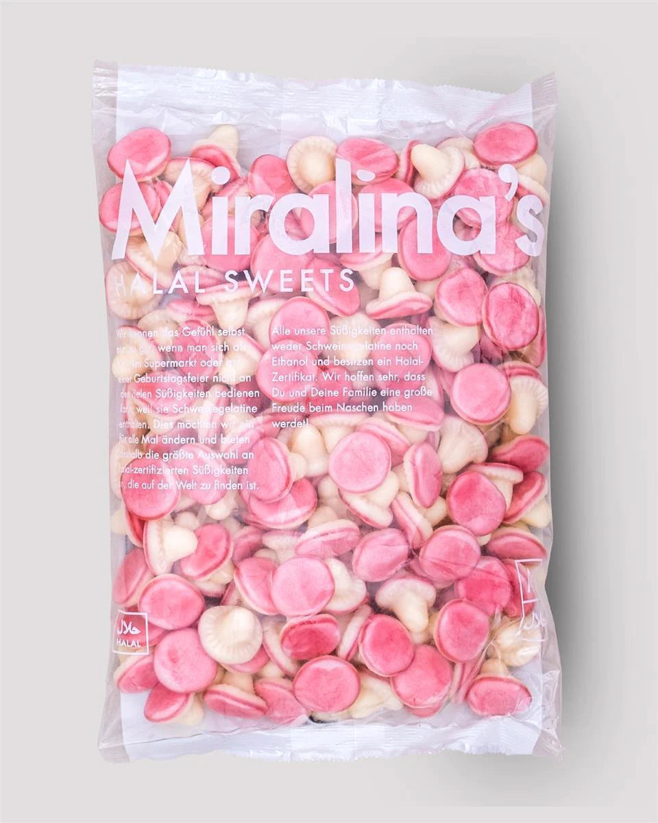 Bezuckerte Pilze - MIRALINA'S Halal Sweets 500g